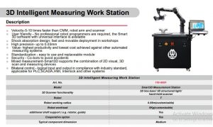3D Intelligent Measuring Work Station by WERKA