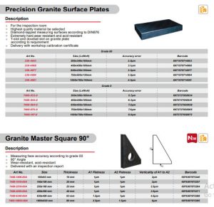 Precision Granite Surface Plates