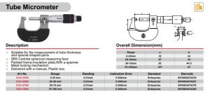 Tube Micrometer